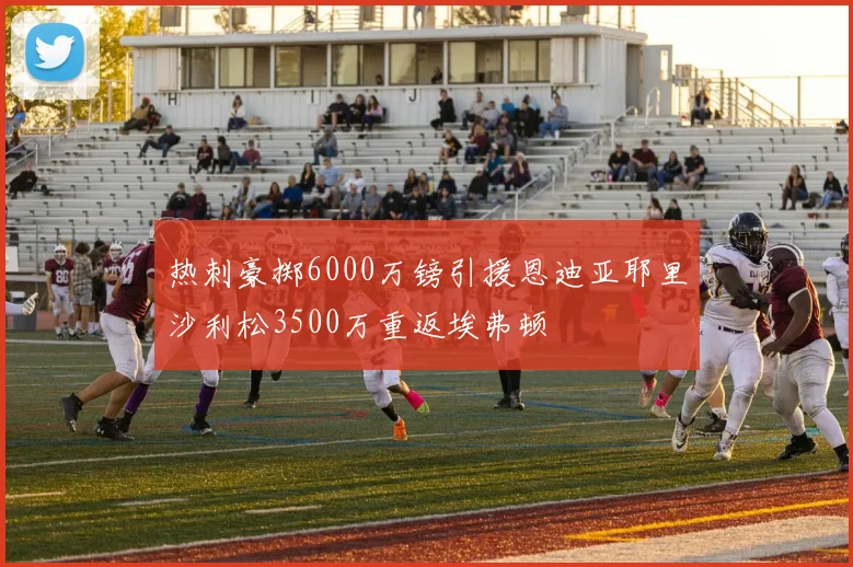 热刺豪掷6000万镑引援恩迪亚耶里沙利松3500万重返埃弗顿